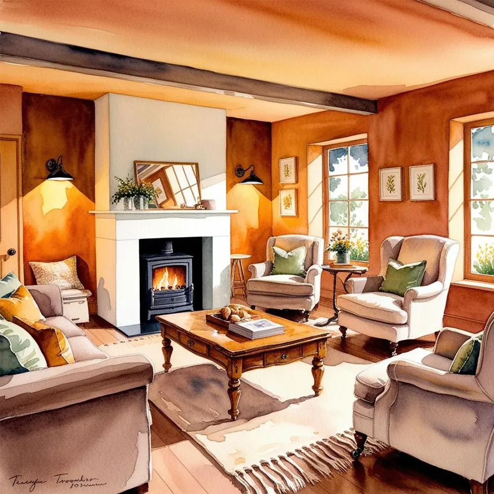 landelijk-moderne-woonkamer-met-openhaard-en-sfeervolle-verlichting